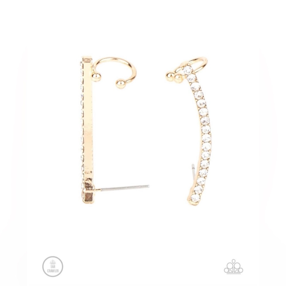 Paparazzi Gold and Silver Ear Climber Earrings